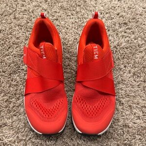 TIEM Red SlipStream Cycle Shoes